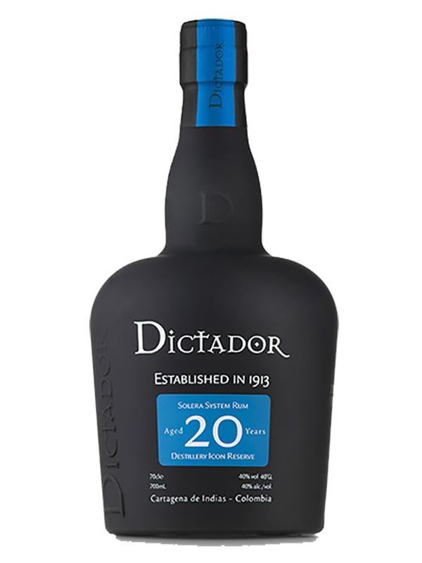 Dictador 20 Years Rum at Del Mesa Liquor