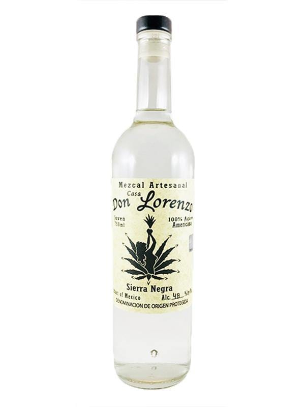 Don Lorenzo Mezcal Sierra Negra at Del Mesa Liquor