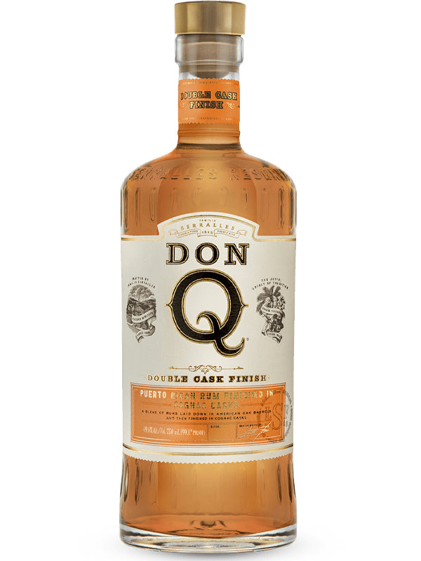 Don Q Double Aged Cognac Cask Finish Rum at Del Mesa Liquor