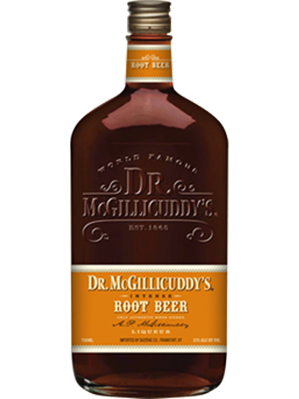 Dr. McGillicuddy's Root Beer at Del Mesa Liquor