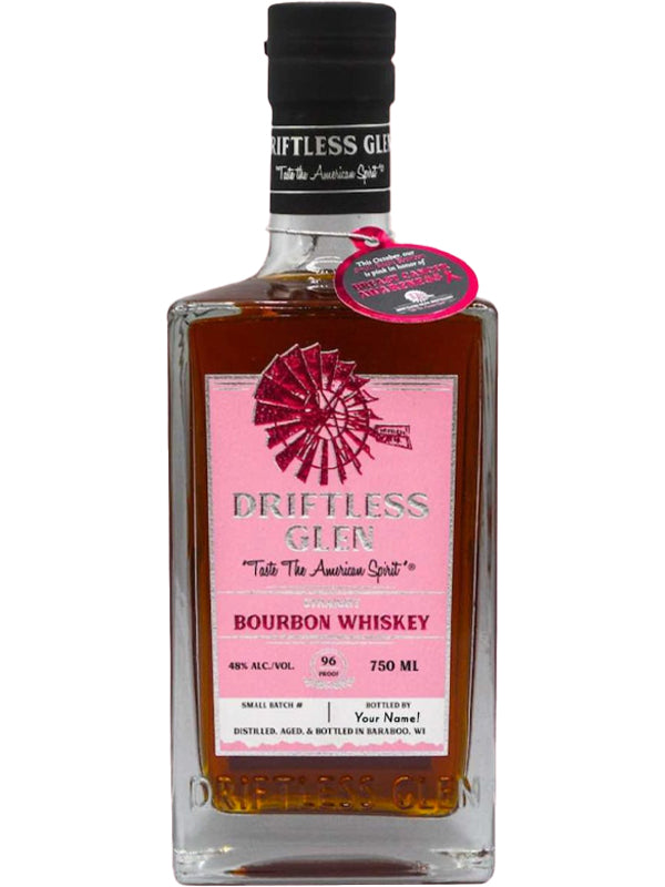 Driftless Glen Pink Label Breast Cancer Awareness Bourbon Whiskey at Del Mesa Liquor
