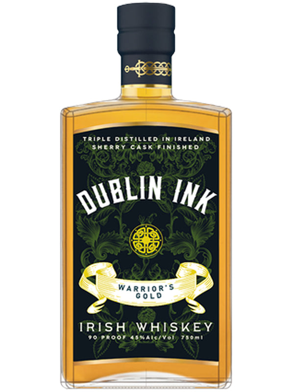 Dublin Ink Warrior's Gold Irish Whiskey at Del Mesa Liquor