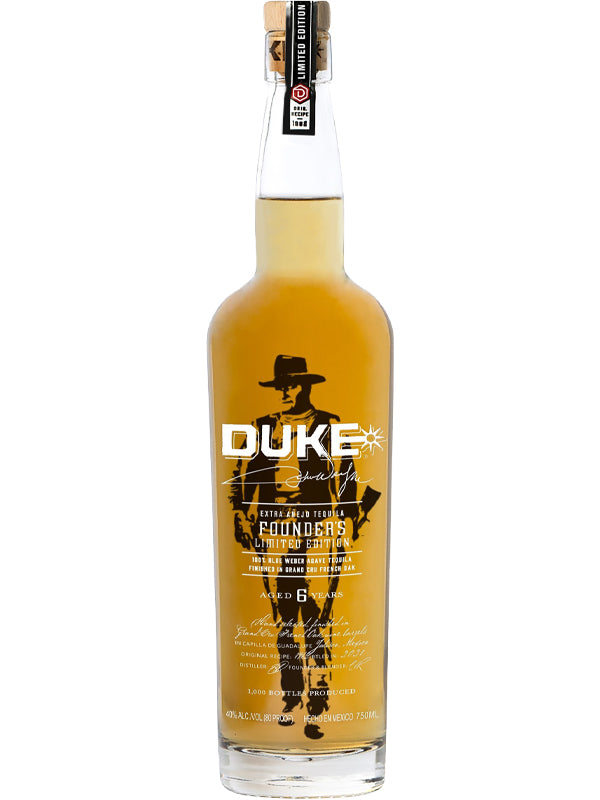 Duke Grand Cru Founders Reserve Commemorative Extra Anejo Tequila Limited Edition