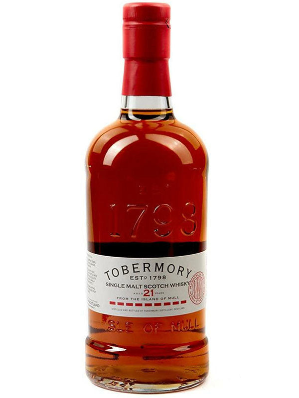 Tobermory 21 Year Old Scotch Whisky at Del Mesa Liquor