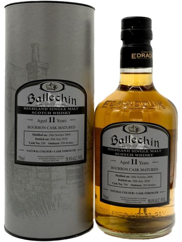 Edradour Ballechin 11 Year Old Bourbon Cask Matured Scotch Whisky at Del Mesa Liquor