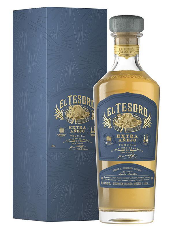 El Tesoro Extra Anejo Tequila at Del Mesa Liquor
