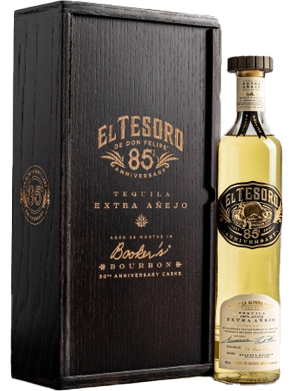 El Tesoro '85th Anniversary' Extra Anejo Tequila at Del Mesa Liquor