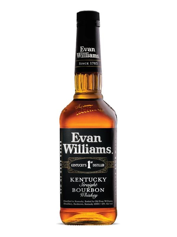 Evan Williams Bourbon Whiskey at Del Mesa Liquor