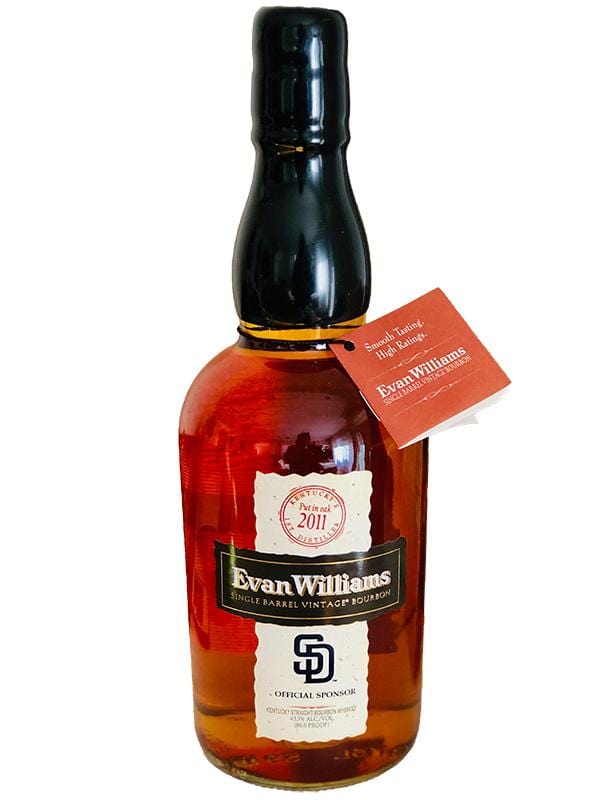 Evan Williams Single Barrel San Diego Padres Limited Edition at Del Mesa Liquor