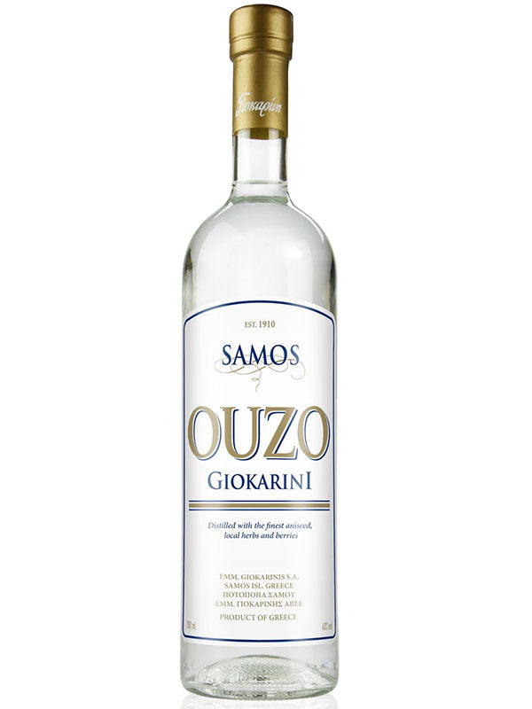Samos Ouzo Giokarinis at Del Mesa Liquor