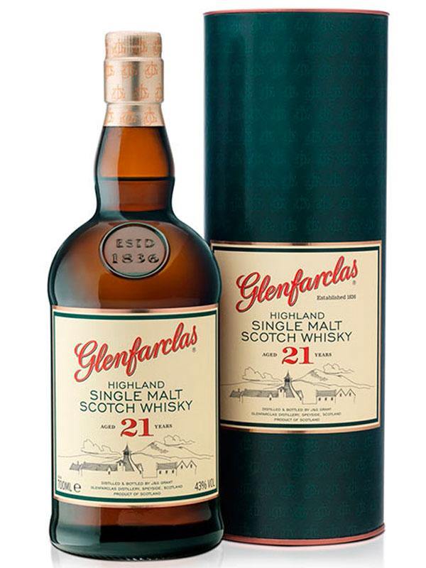 Glenfarclas 21 Year Single Malt Scotch Whisky at Del Mesa Liquor