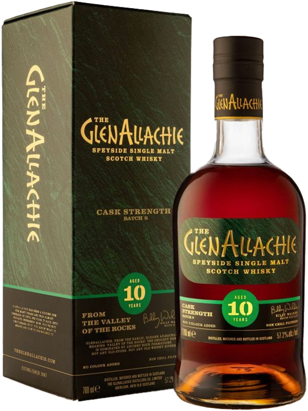 GlenAllachie 10 Year Old Cask Strength Scotch Whisky Batch 8 at Del Mesa Liquor