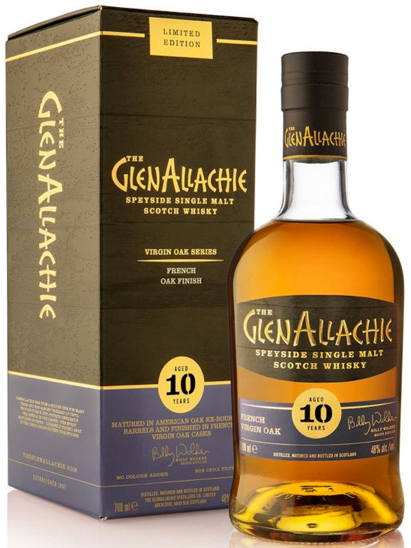 GlenAllachie Virgin Oak Series 10 Year Old French Oak Finish Scotch Whisky at Del Mesa Liquor
