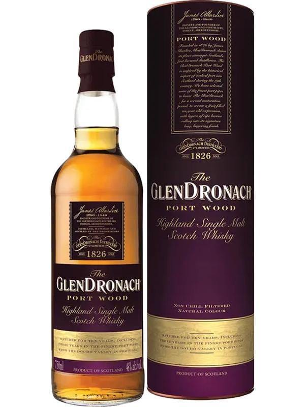 GlenDronach Port Wood 10 Year Old Scotch Whisky at Del Mesa Liquor