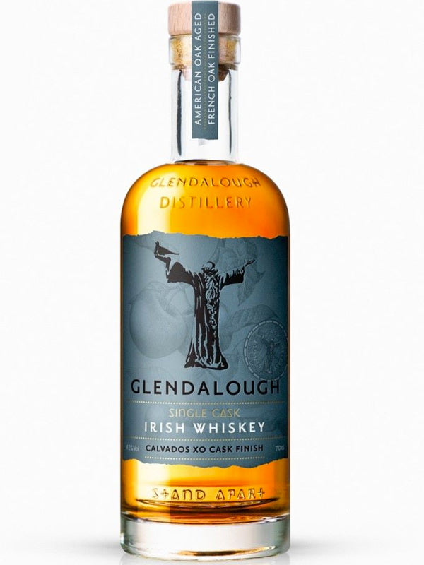 Glendalough Single Cask Calvados XO Cask Finish Irish Whiskey at Del Mesa Liquor