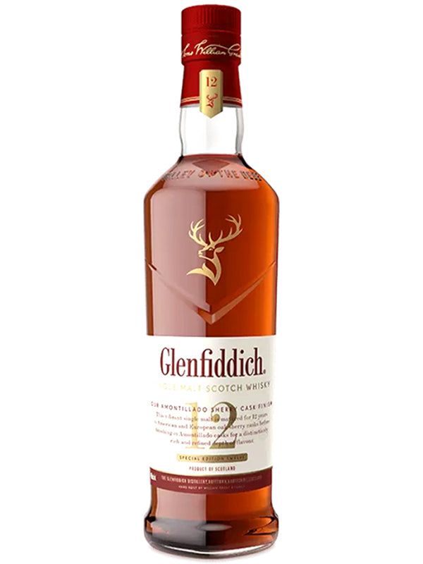 Glenfiddich 12 Year Old Amontillado Sherry Cask Finish Scotch Whisky at Del Mesa Liquor