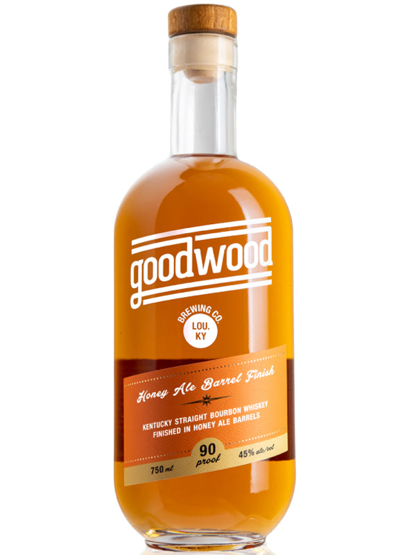 Goodwood Bourbon Whiskey Finished in Honey Ale Barrels at Del Mesa Liquor