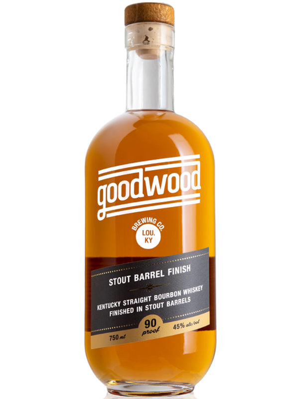 Goodwood Bourbon Whiskey Finished in Stout Barrels at Del Mesa Liquor