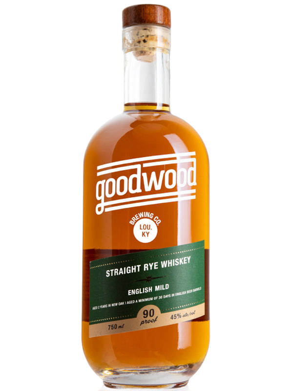 Goodwood Rye Whiskey Finished in English Mild Barrels at Del Mesa Liquor