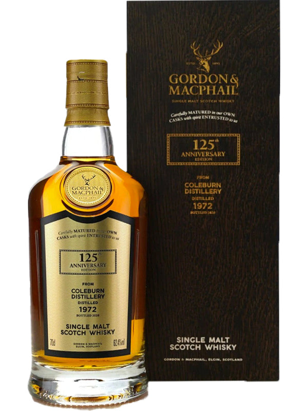 Gordon & MacPhail Coleburn Distillery 125th Anniversary Edition 47 Year Old Scotch Whisky 1972 at Del Mesa Liquor