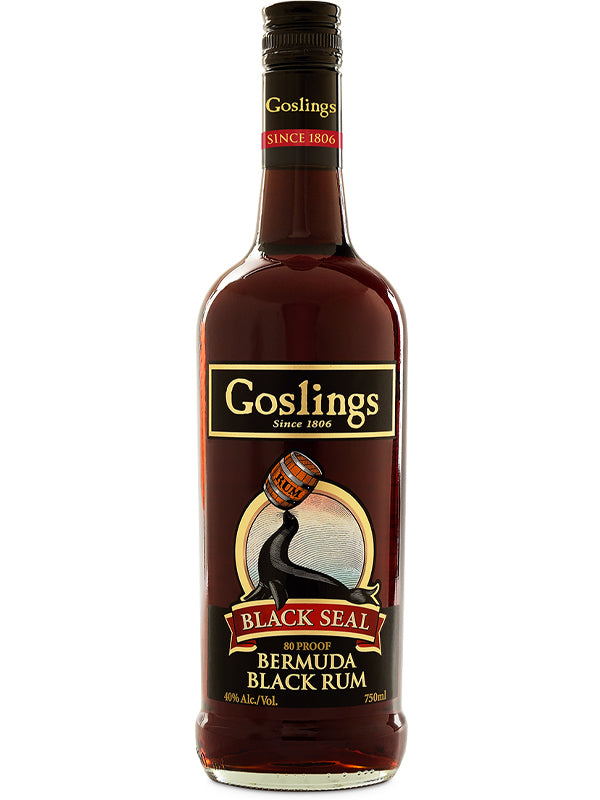 Goslings Black Seal Rum at Del Mesa Liquor
