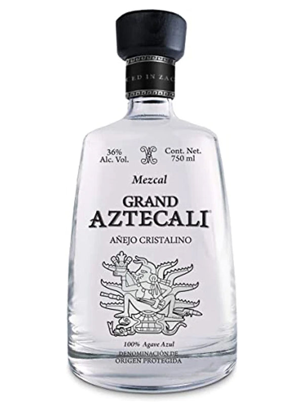 Grand Aztecali Mezcal Cristalino at Del Mesa Liquor
