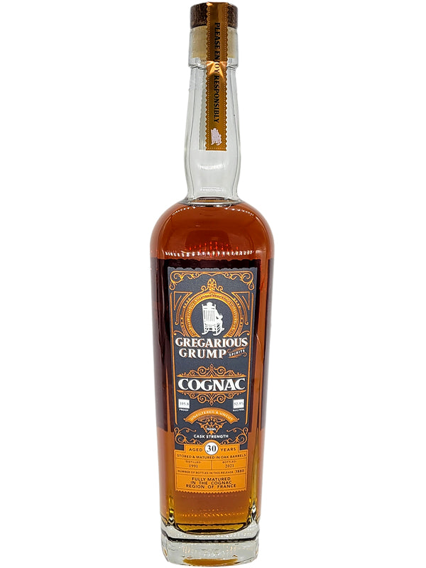 Gregarious Grump 30 Year Fins Bois Cognac at Del Mesa Liquor