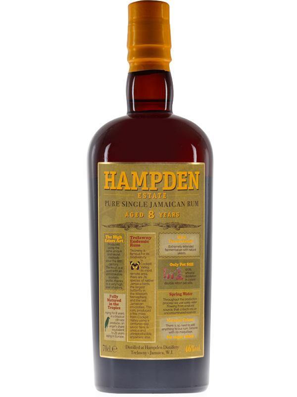 Hampden Estate 8 Year Old Pure Single Jamaican Rum at Del Mesa Liquor