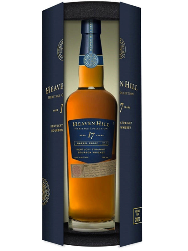 Heaven Hill Heritage Collection 17 Year Old Barrel Proof Bourbon Whiskey at Del Mesa Liquor