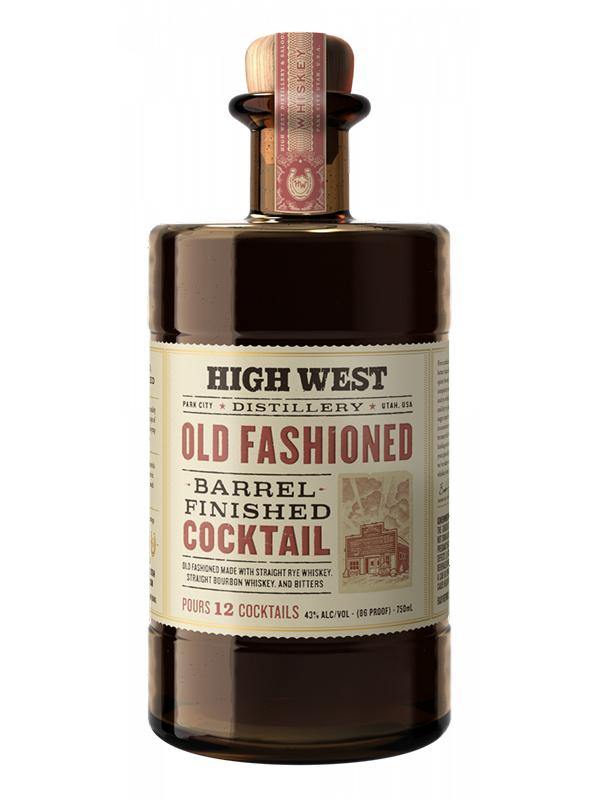 High West Old Fashioned Barrel Finished Cocktail at Del Mesa Liquor