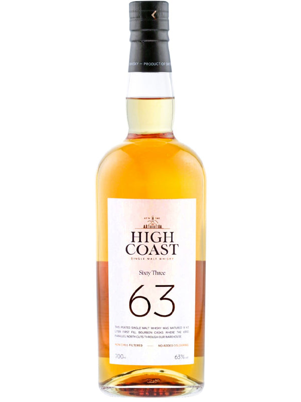 High Coast 63 Swedish Single Malt Whisky at Del Mesa Liquor
