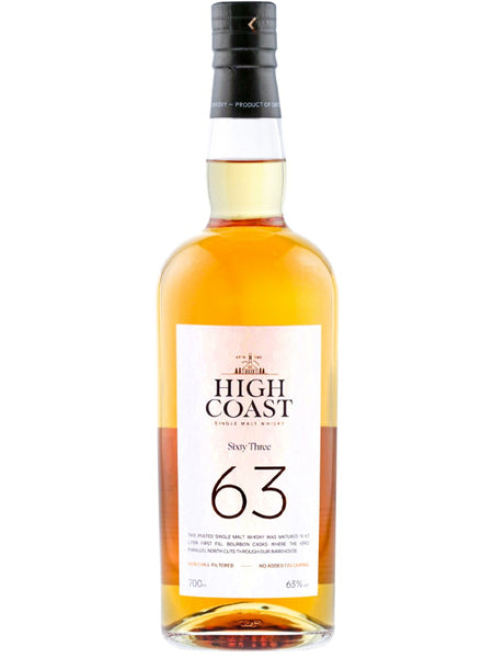 High Coast 63 Swedish Single Malt Whisky – Del Mesa Liquor