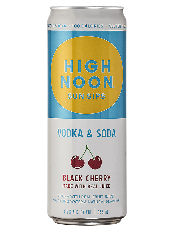 High Noon Black Cherry Vodka & Soda at Del Mesa Liquor