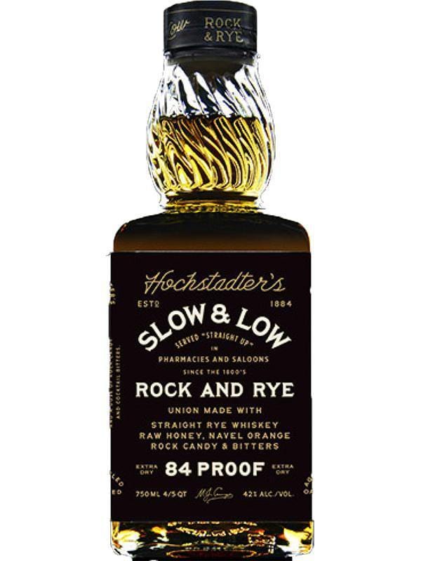 Hochstadter's Slow & Low Rock & Rye at Del Mesa Liquor