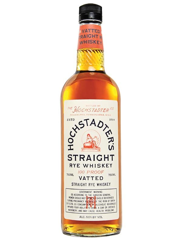 Hochstadter's Vatted Straight Rye Whiskey at Del Mesa Liquor