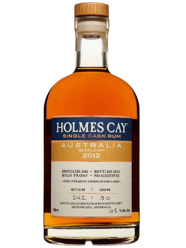 Holmes Cay Single Cask Rum Australia Beenleigh 2012
