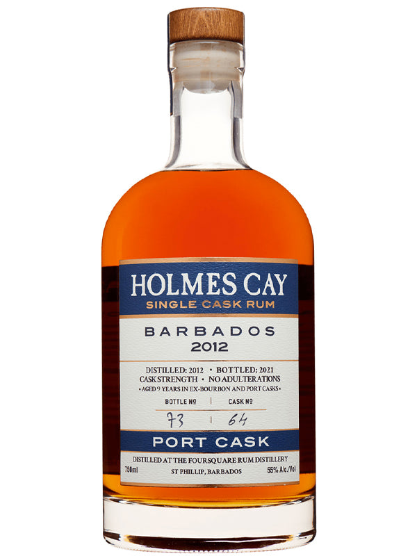 Holmes Cay Single Cask Rum Barbados 2012 Port Cask