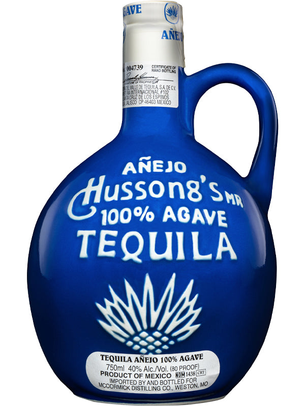 Hussong's Anejo Tequila at Del Mesa Liquor
