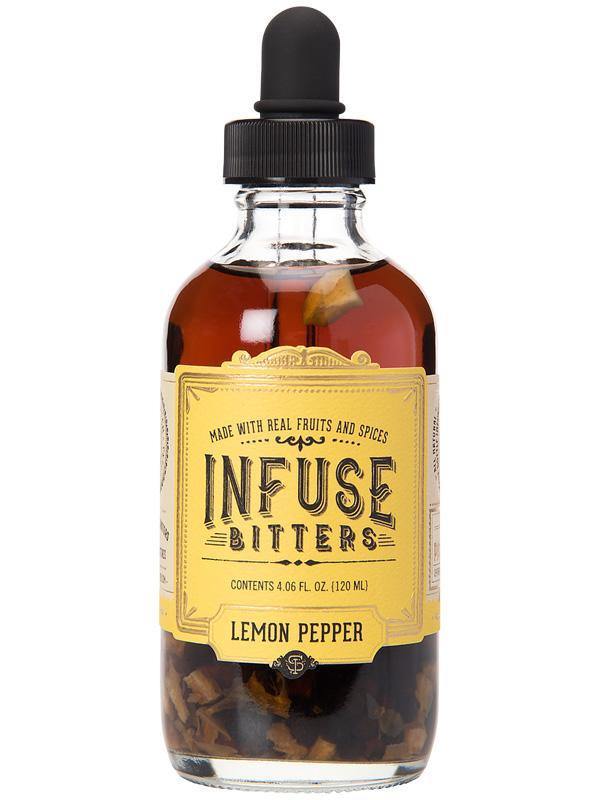 Infuse Lemon Pepper Bitters at Del Mesa Liquor