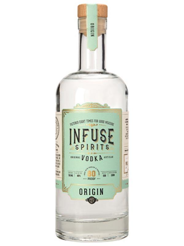 Infuse Spirits Origin Vodka at Del Mesa Liquor