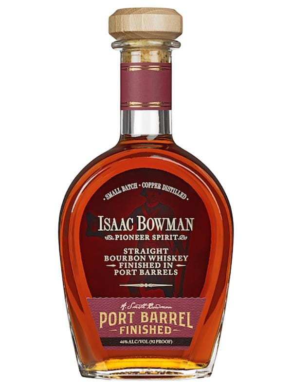 Isaac Bowman Port Barrel Finished Bourbon Whiskey at Del Mesa Liquor