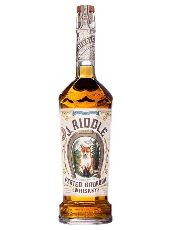 Two James Spirits J. Riddle Peated Bourbon at Del Mesa Liquor