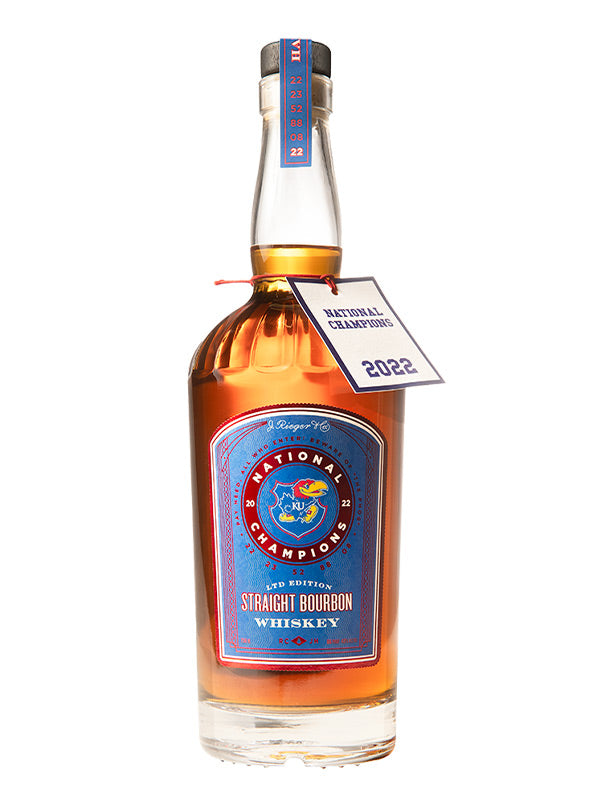 J. Rieger & Co. Limited Edition Kansas 2022 National Championship Bourbon Whiskey at Del Mesa Liquor