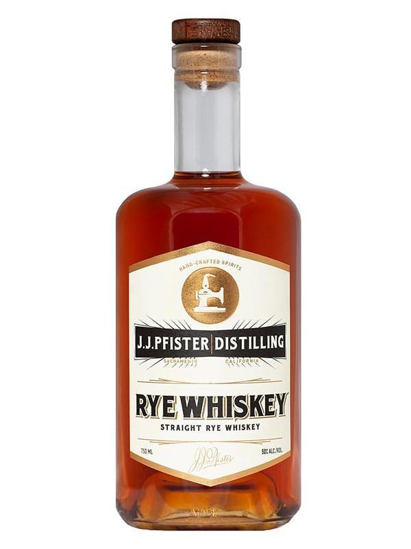 J.J. Pfister Distilling Rye Whiskey at Del Mesa Liquor