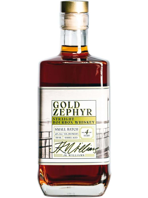 J.K. Williams Gold Zephyr Bourbon Whiskey at Del Mesa Liquor
