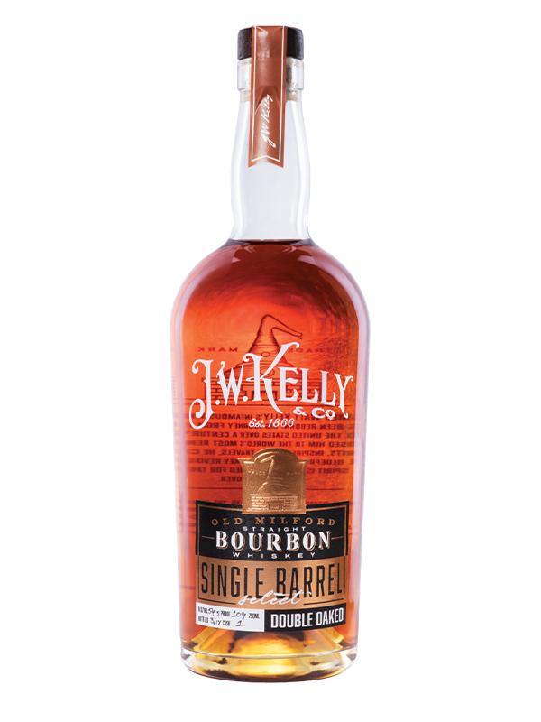 J.W. Kelly Old Milford Single Barrel Bourbon Whiskey at Del Mesa Liquor