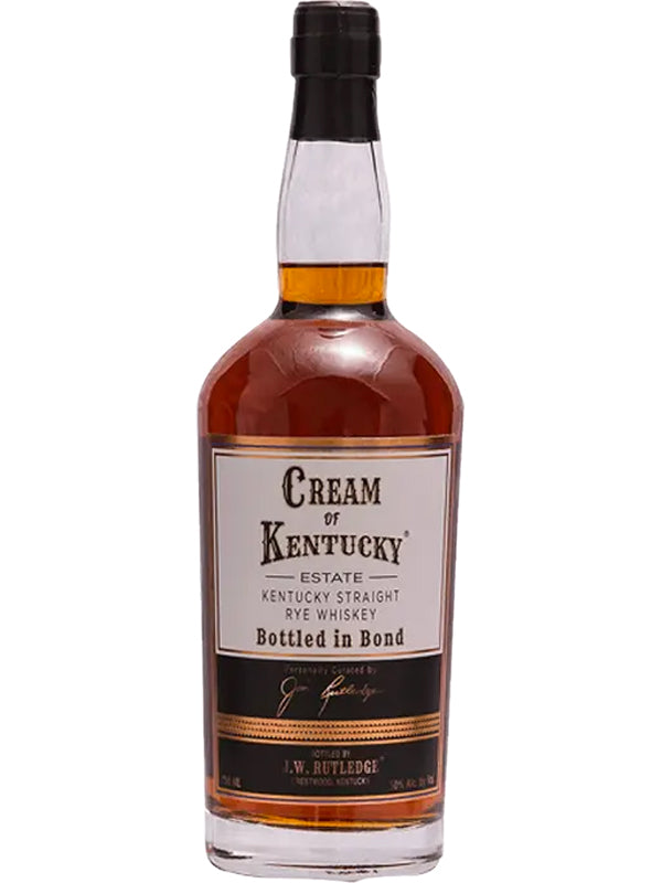 J. W. Rutledge Cream of Kentucky Bottled in Bond Rye Whiskey at Del Mesa Liquor