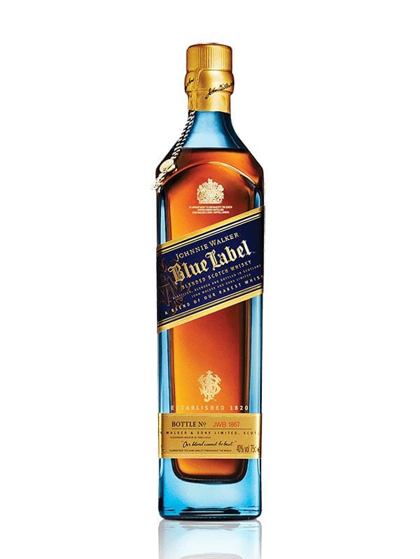Johnnie Walker 'Blue Label' Scotch Whisky at Del Mesa Liquor