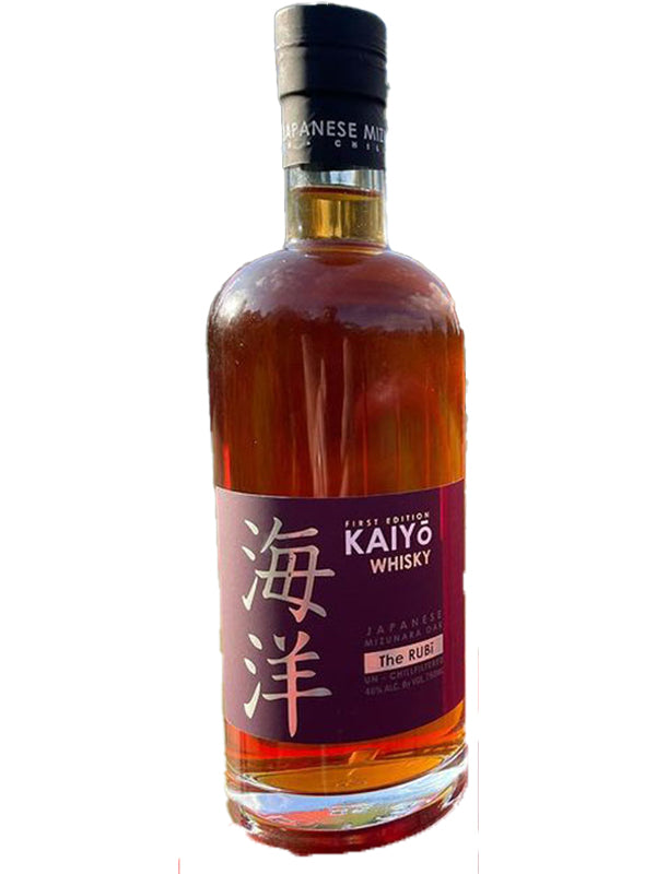 Kaiyo The Rubi Japanese Mizunara Oak Finished in Ruby Port Pipes Whisky at Del Mesa Liquor