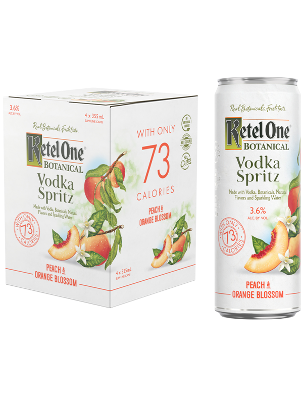 Ketel One Botanical Peach & Orange Blossom Vodka Spritz at Del Mesa Liquor